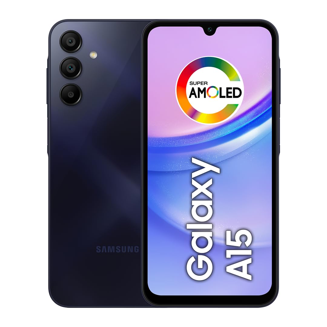 Smartphone Samsung Galaxy A15 4G 128GB - Azul Escuro