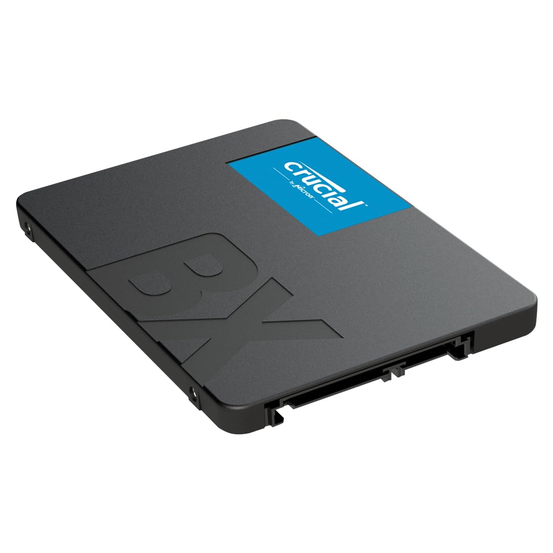 SSD interno Crucial BX500 CT1000BX500SSD1, 3D NAND SATA de 2,5 polegadas, até 540 MB/s, 1 TB