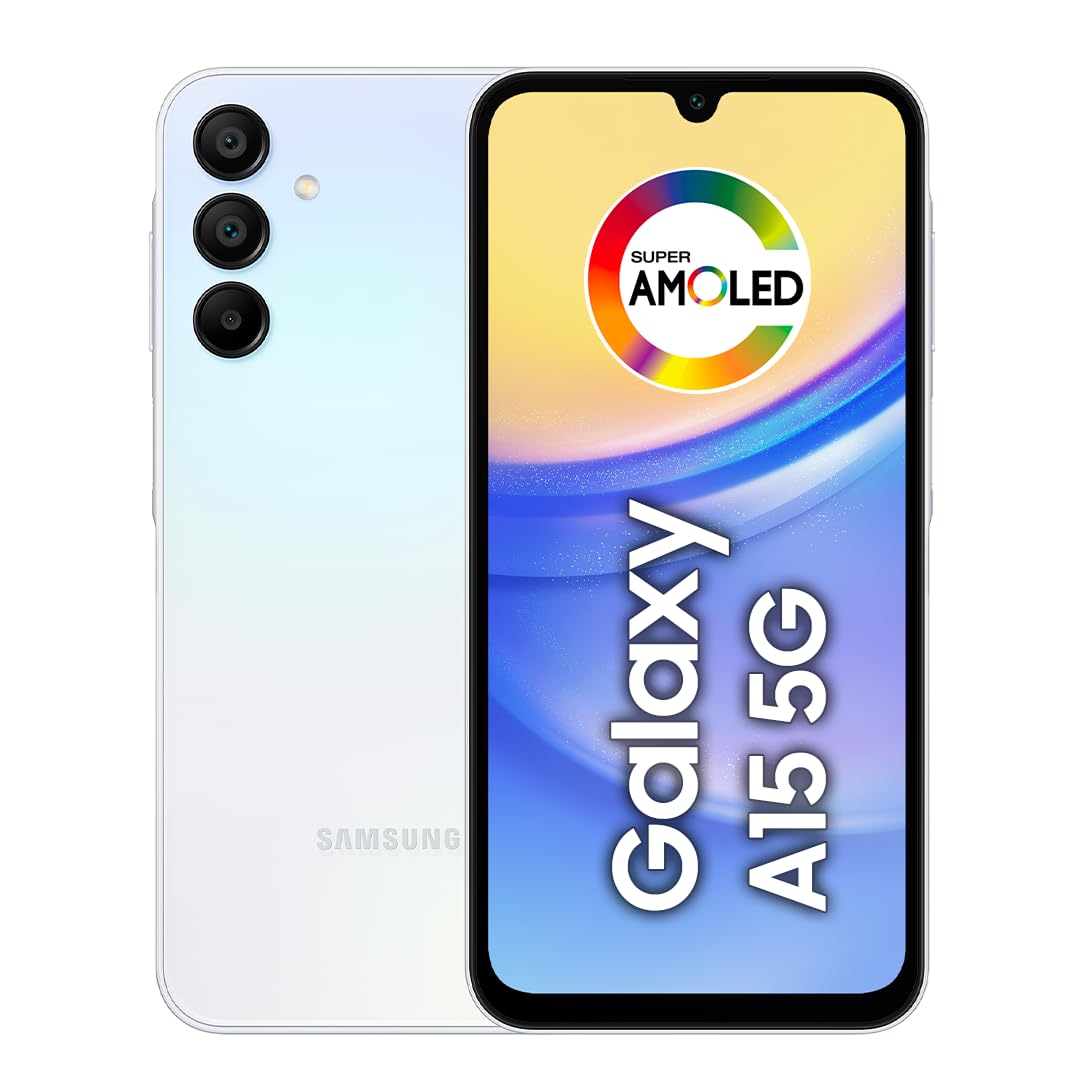 Smartphone Samsung Galaxy A15 5G 128GB - Azul Claro